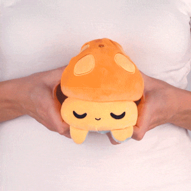 TeeTurtle Reversible Mushroom Plushie