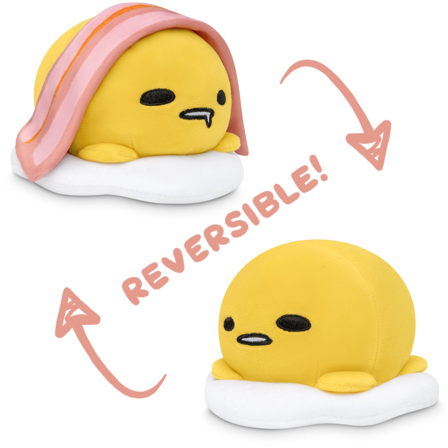 TeeTurtle Reversible Gudetama Plushie