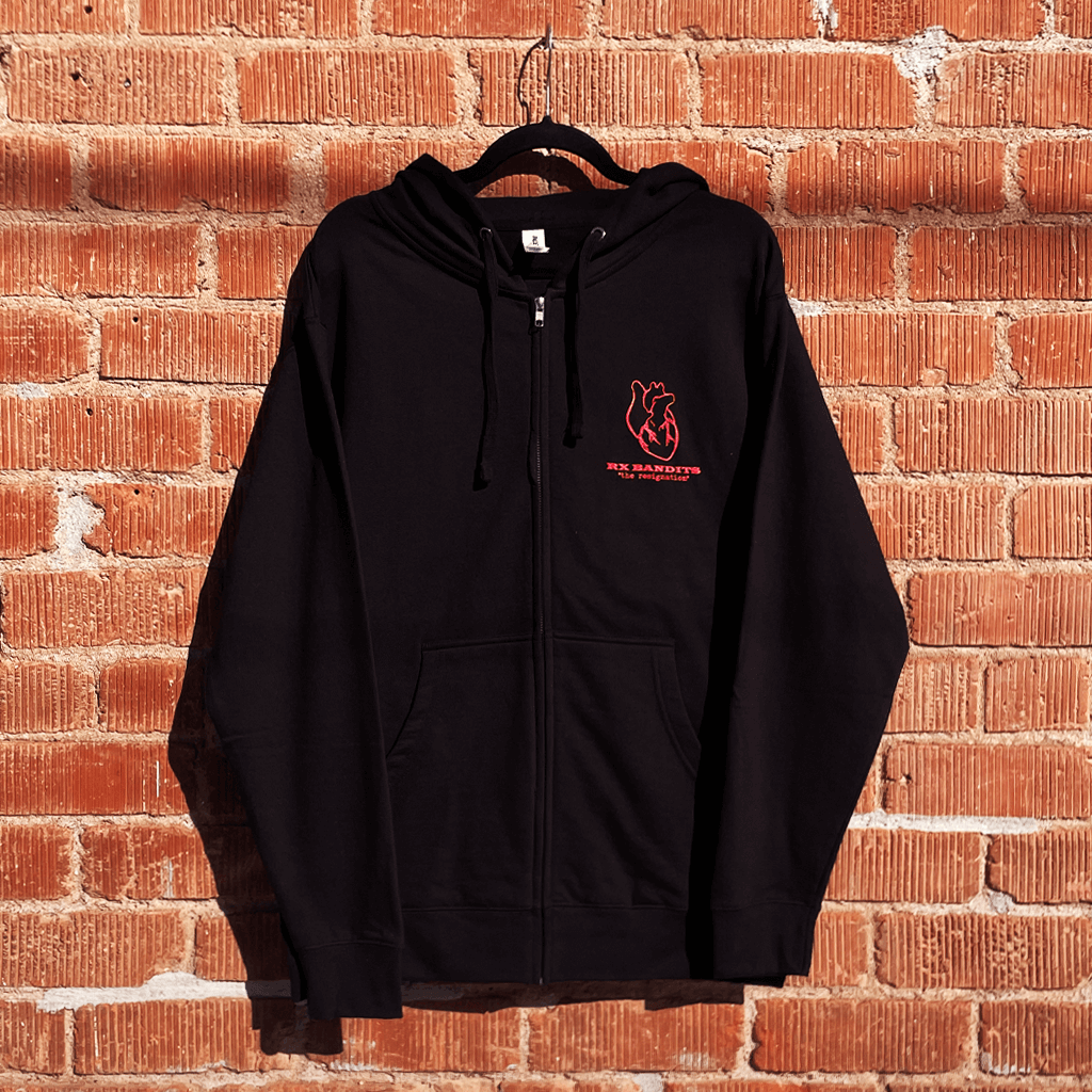 The Resignation ‚Äì Peace Not Bombs Black Zip Hoodie