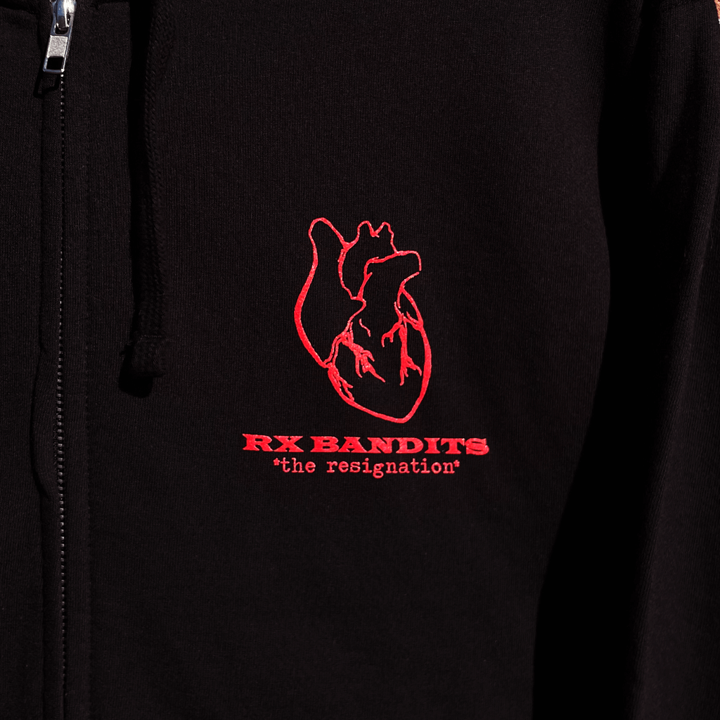 The Resignation ‚Äì Peace Not Bombs Black Zip Hoodie