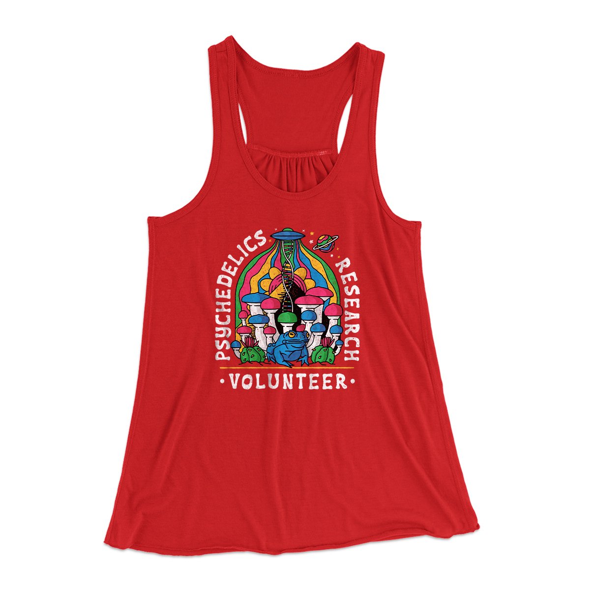 Psychedelics Research Volunteer Women's Flowey Tank Top