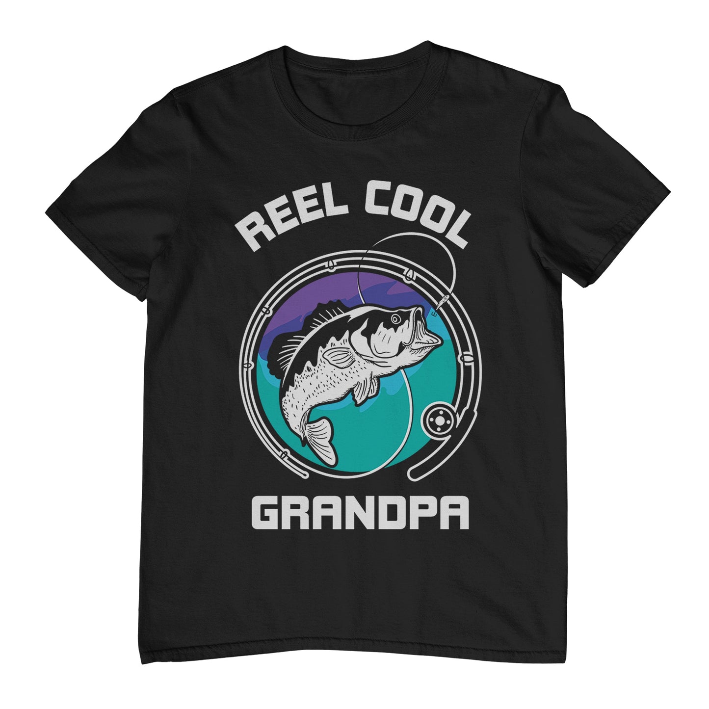 Reel Cool Grandpa Fishing TShirt T-Shirt