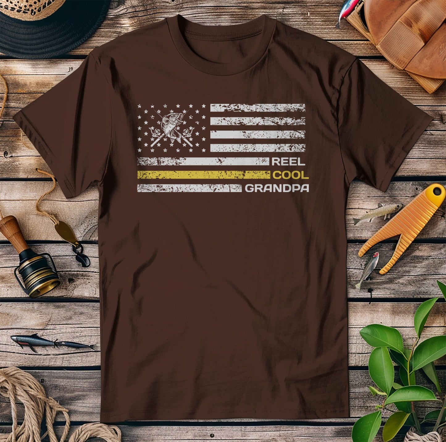 Reel Cool Grandpa TShirt