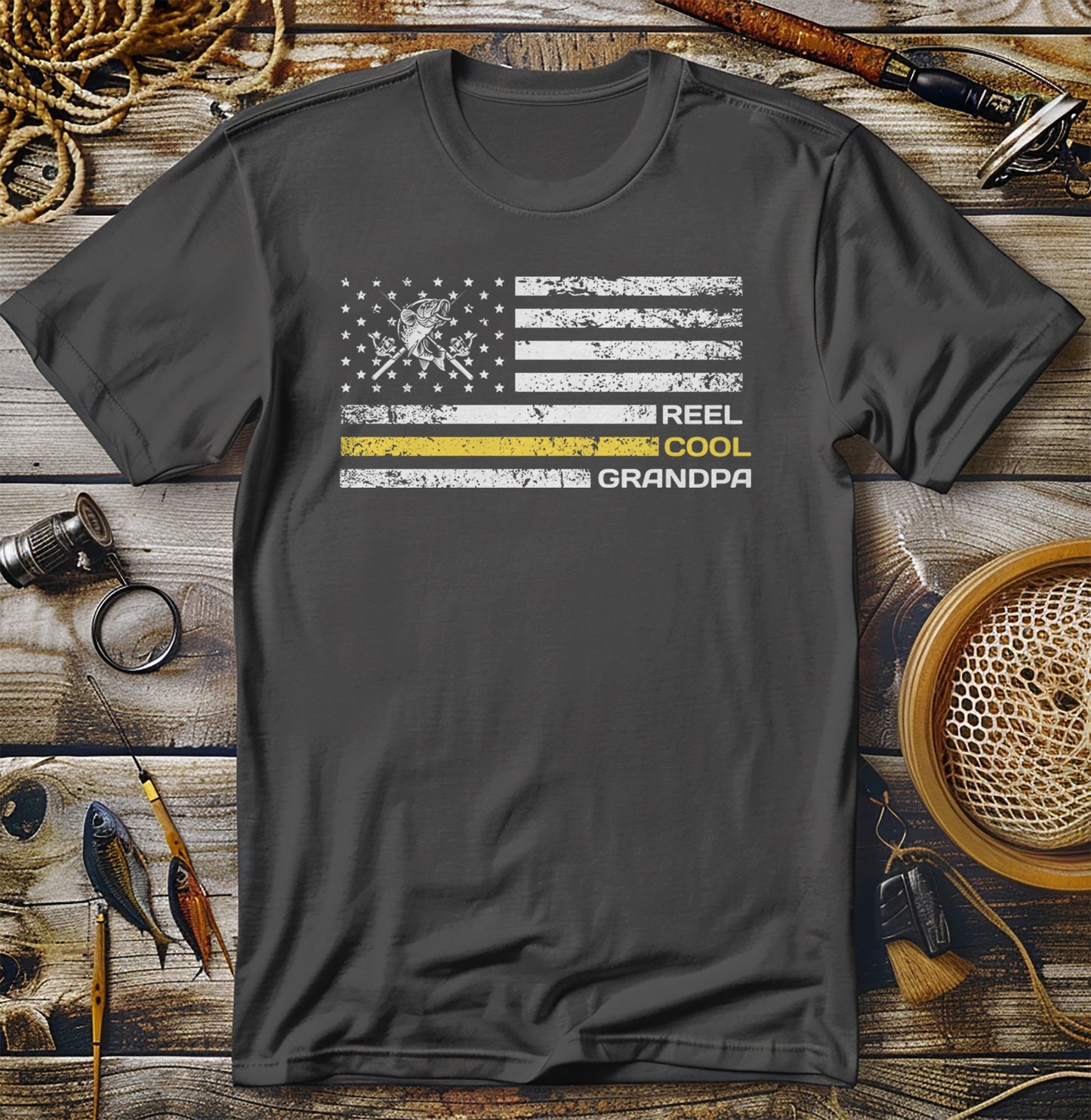 Reel Cool Grandpa TShirt