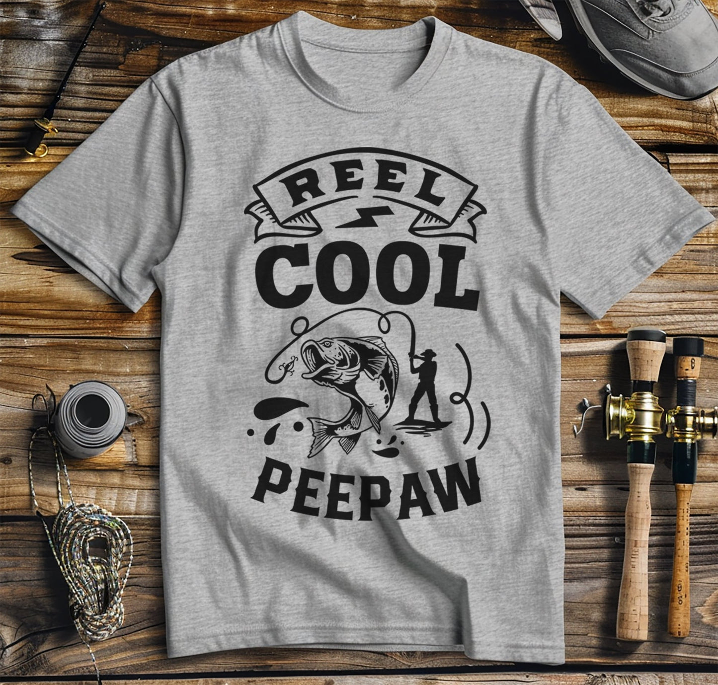 Reel Cool Peepaw TShirt Hooked