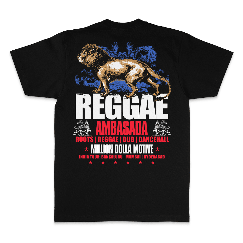 Reggae Ambasada - Black T-Shirt