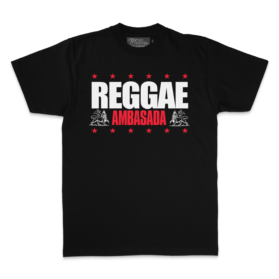 Reggae Ambasada - Black T-Shirt