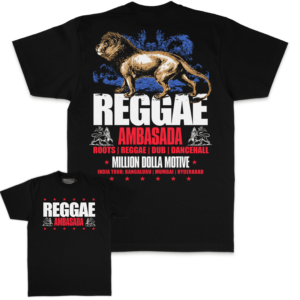 Reggae Ambasada - Black T-Shirt