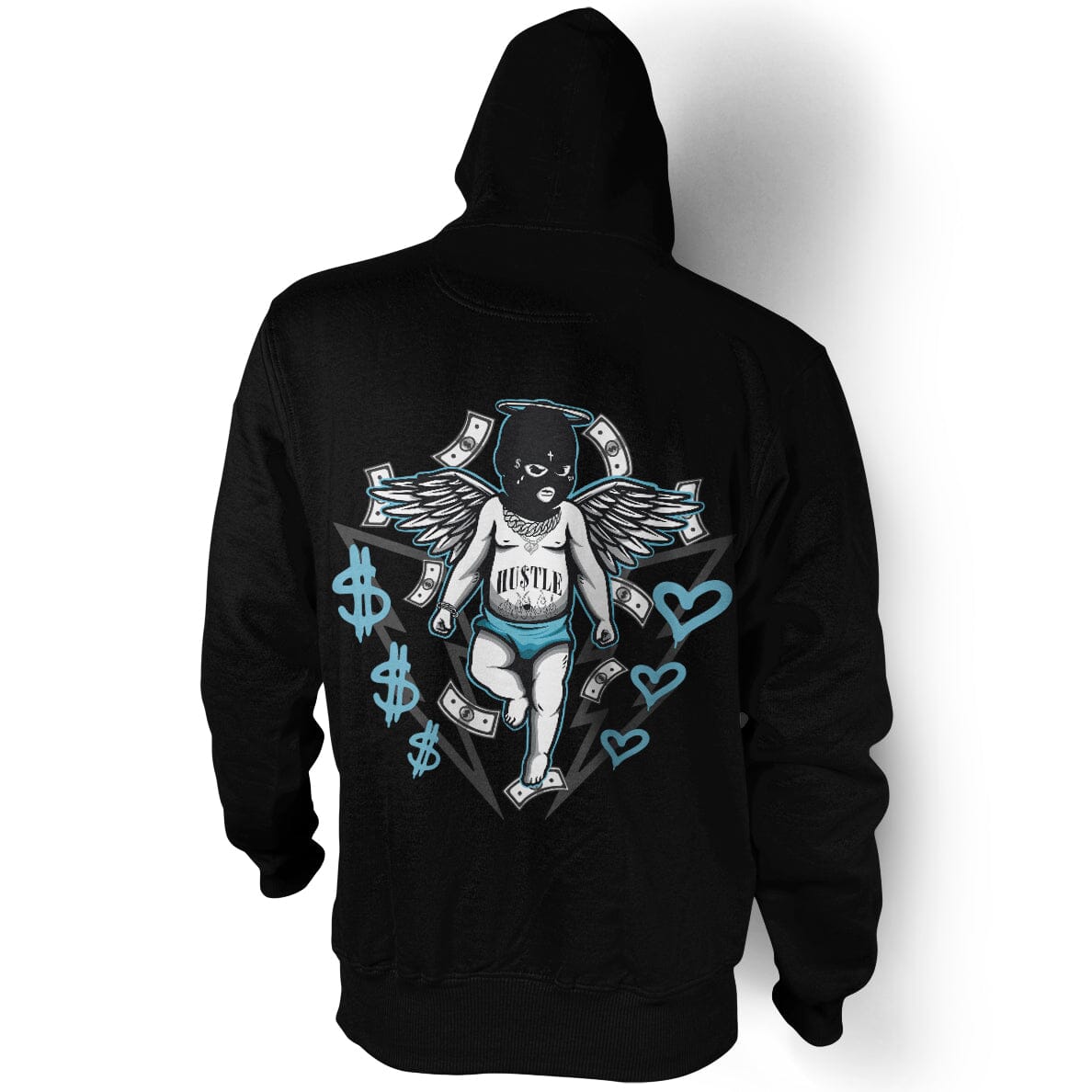 Relentless Hustle - Black Hoodie Sweatshirt