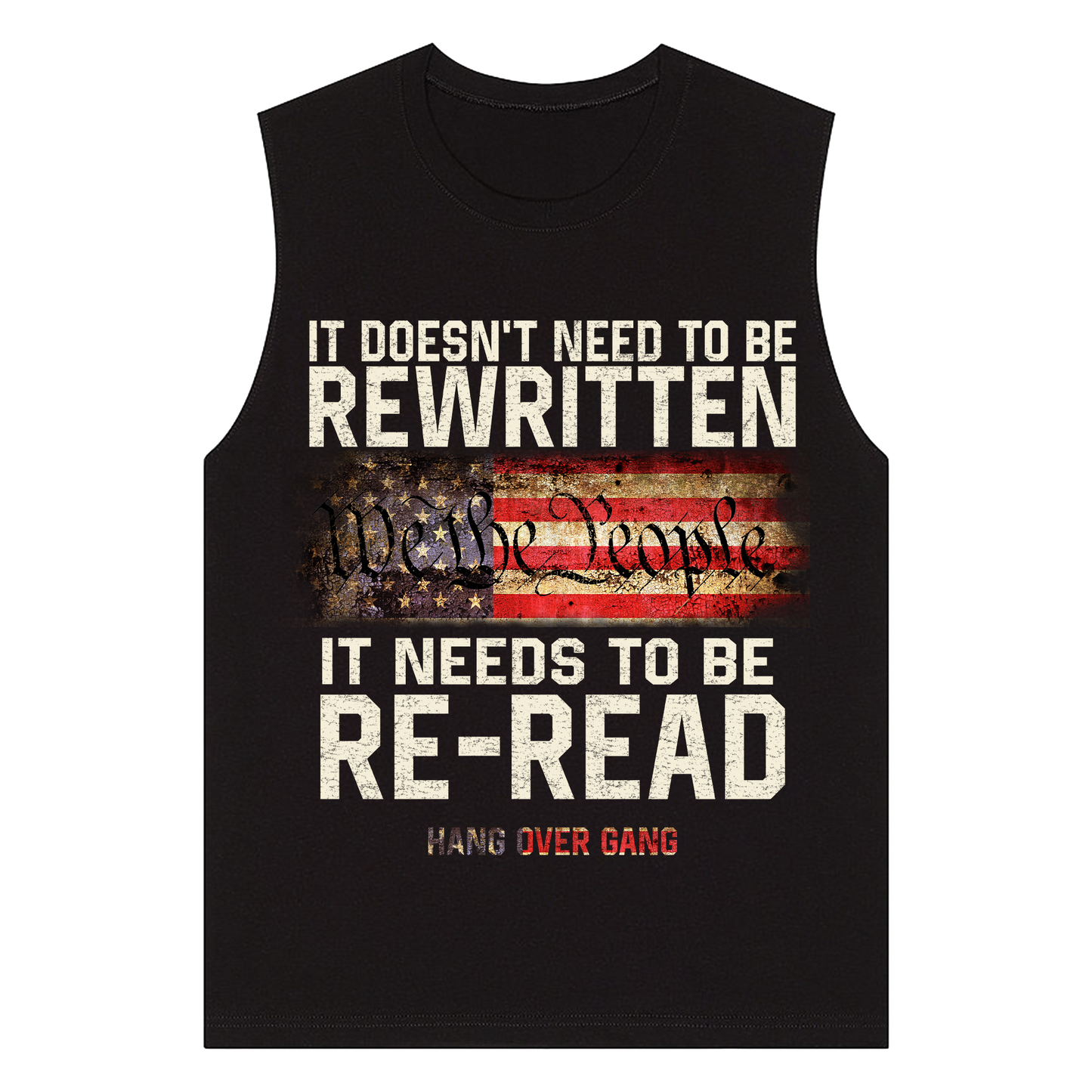 Needs To Be Re-read Sleeveless Shirt