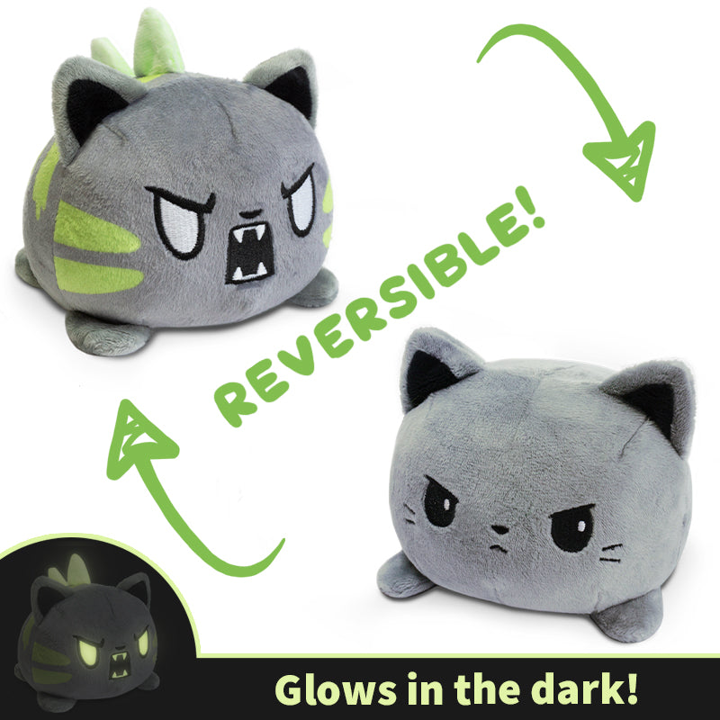 TeeTurtle Reversible Catzilla Plushie (Glow)