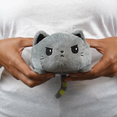 TeeTurtle Reversible Catzilla Plushie (Glow)