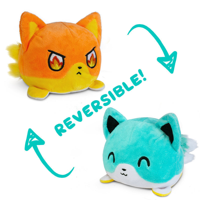 TeeTurtle Reversible Kitsune Plushie