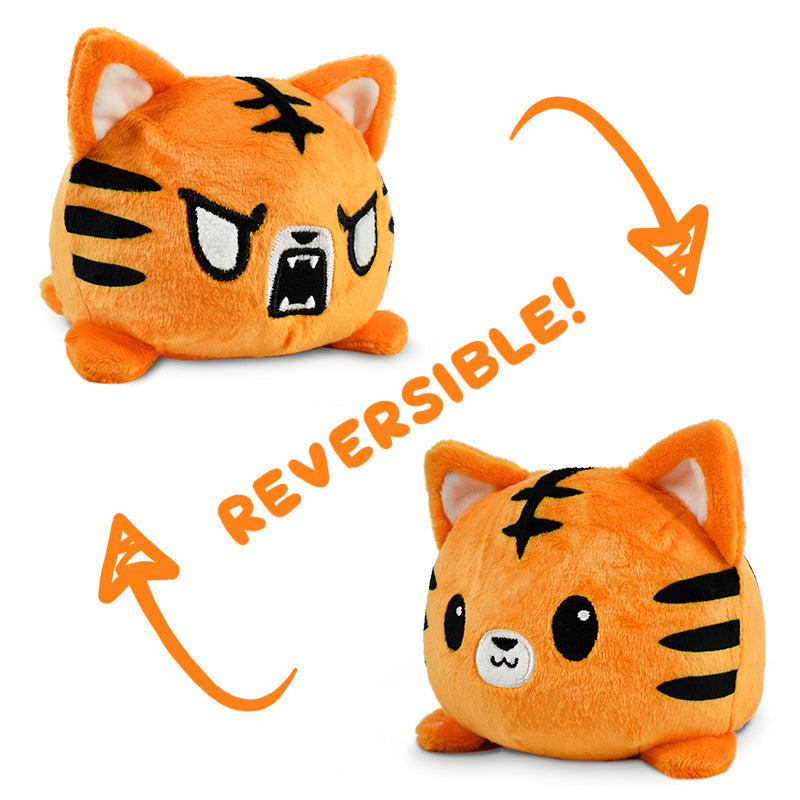 TeeTurtle Reversible Tiger Plushie