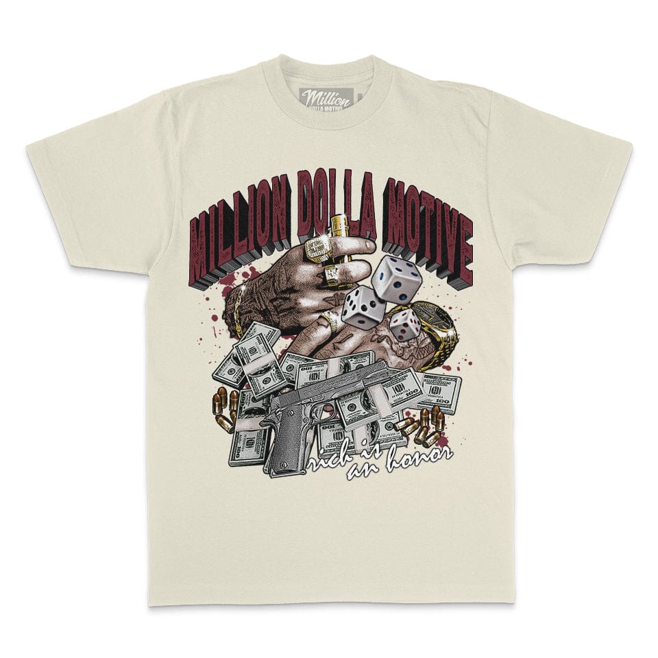 Rich is an Honor - Natural Sail T-Shirt