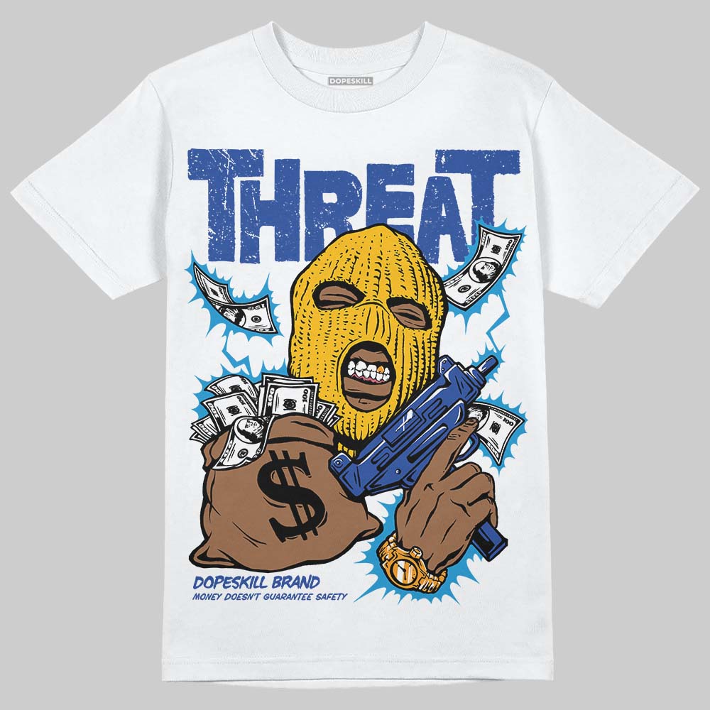 Royal Blue Collection DopeSkill T-Shirt Under Threat Graphic