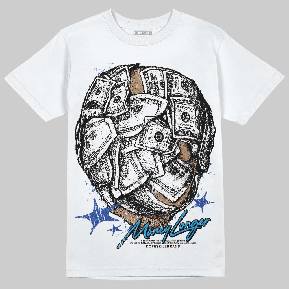 Royal Blue Collection DopeSkill T-Shirt Money Longer Graphic
