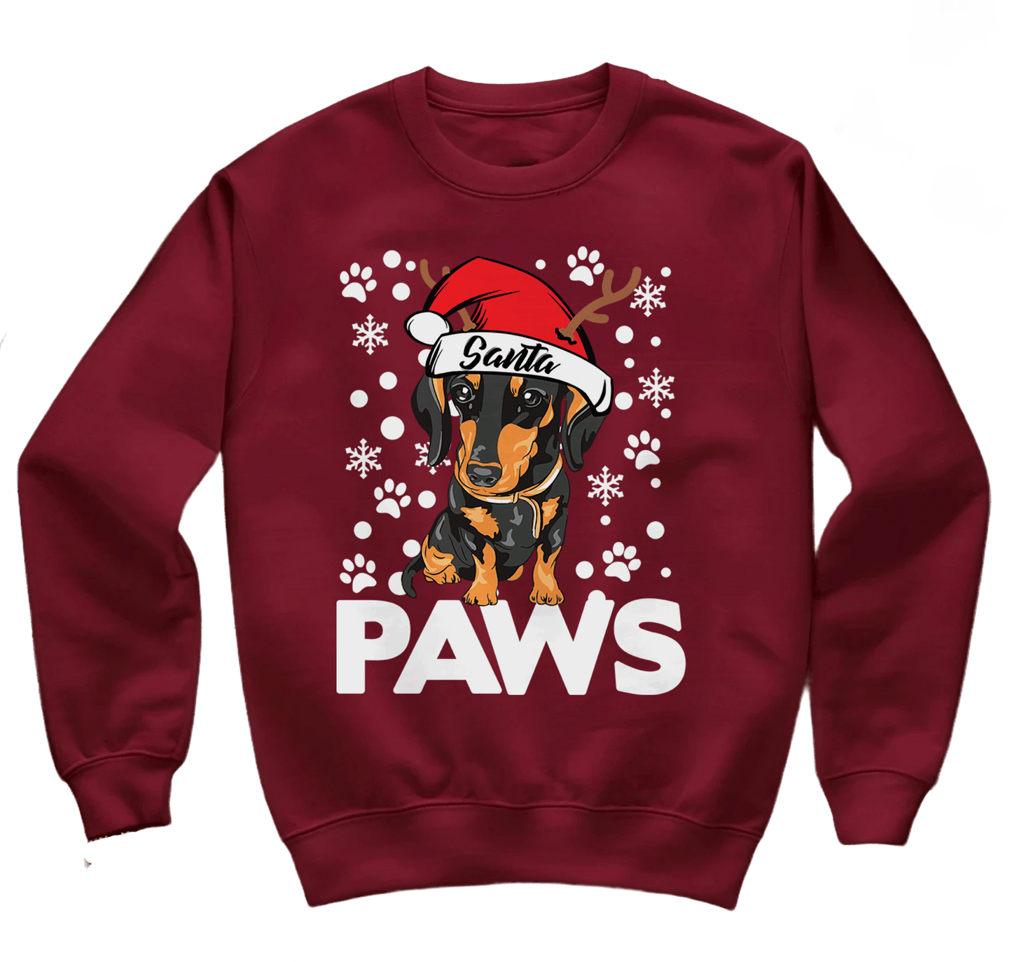 Santa Paws Dachshund Sweatshirt