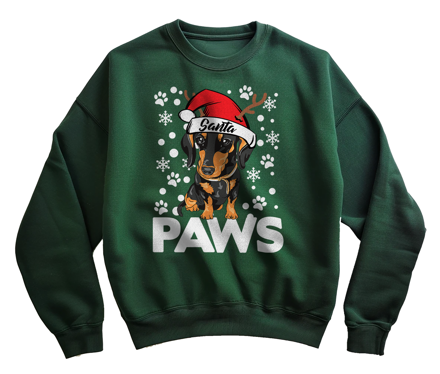 Santa Paws Dachshund Sweatshirt