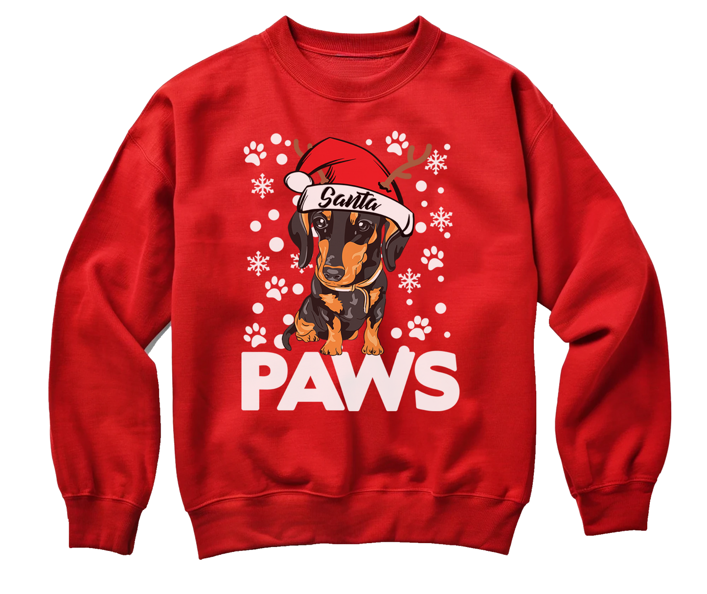 Santa Paws Dachshund Sweatshirt