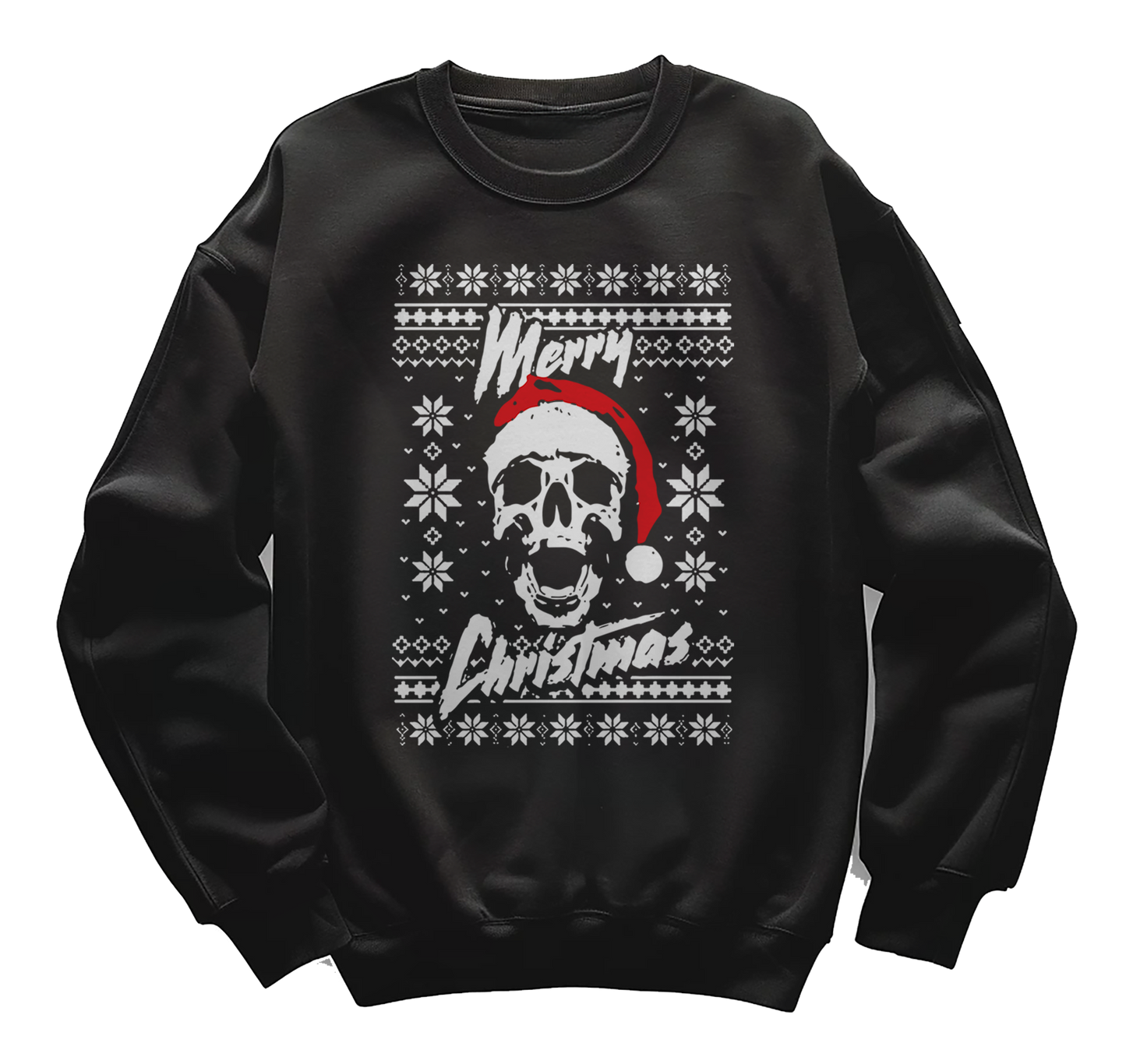 Skull Merry Xmas Sweatshirt
