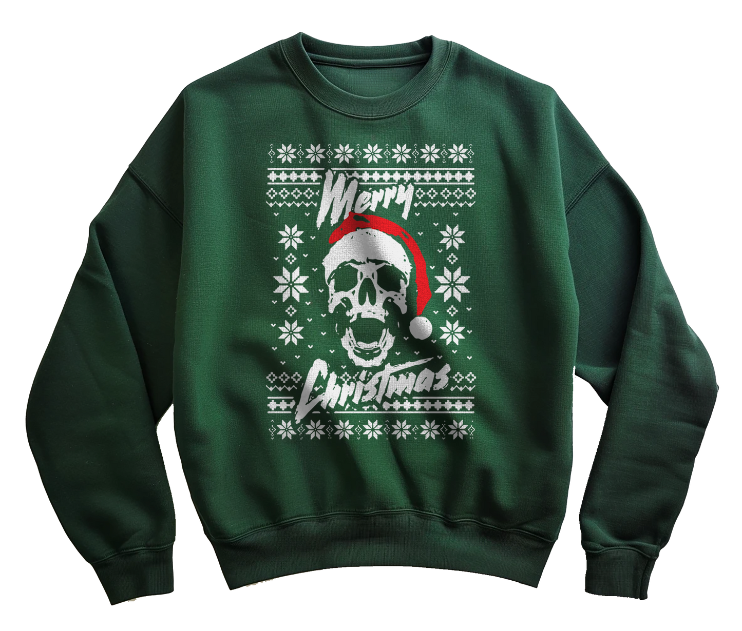 Skull Merry Xmas Sweatshirt