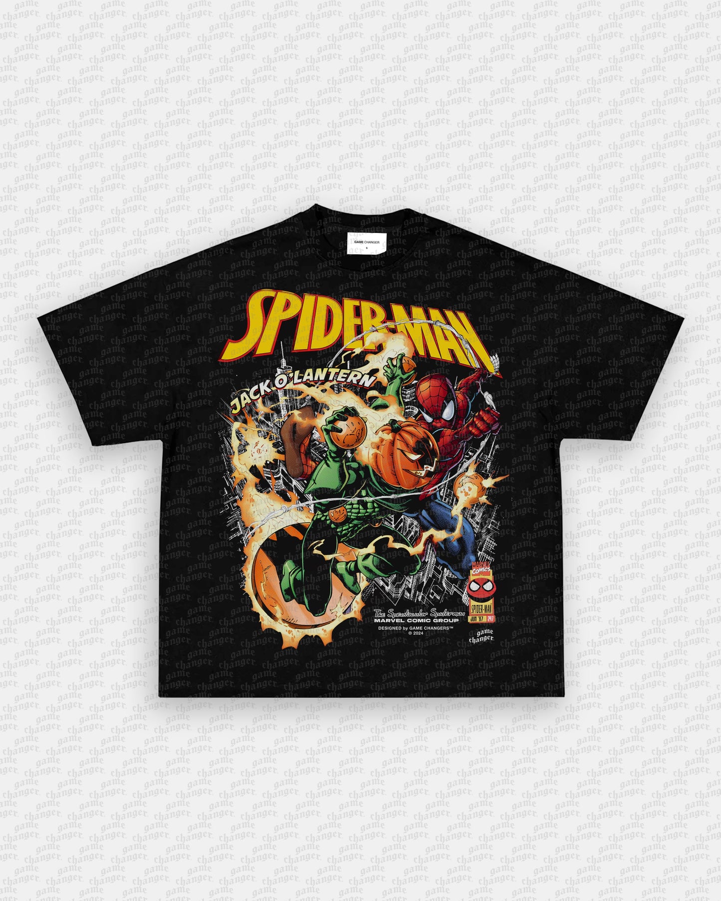 SPIDER-MAN VS JACK O' LANTERN V2 TEE Style001