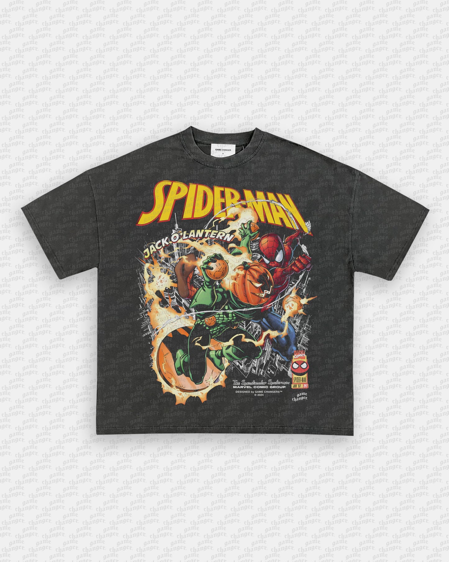 SPIDER-MAN VS JACK O' LANTERN V2 TEE Style001