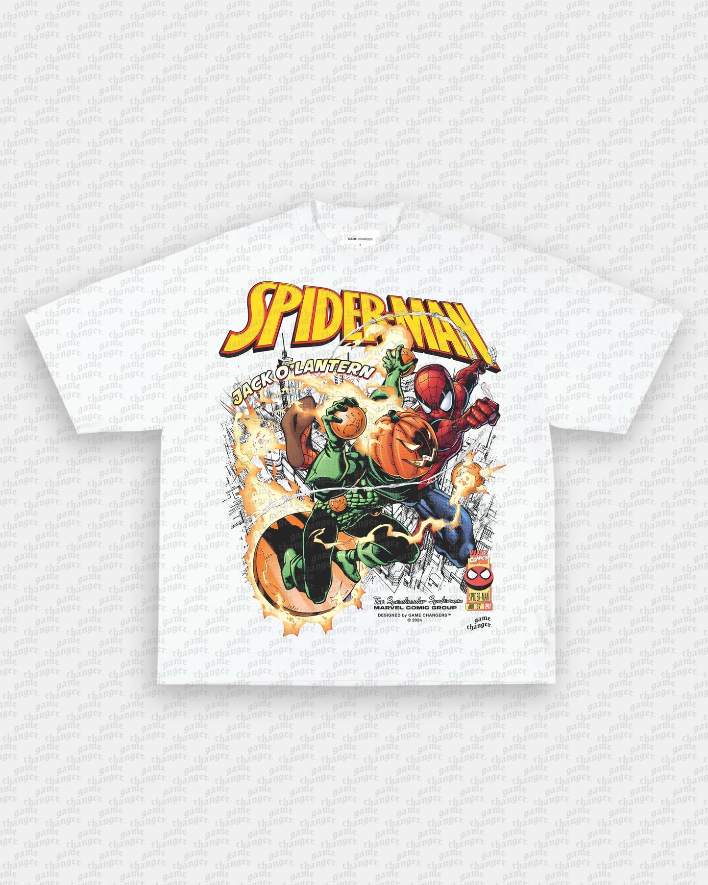 SPIDER-MAN VS JACK O' LANTERN V2 TEE Style001