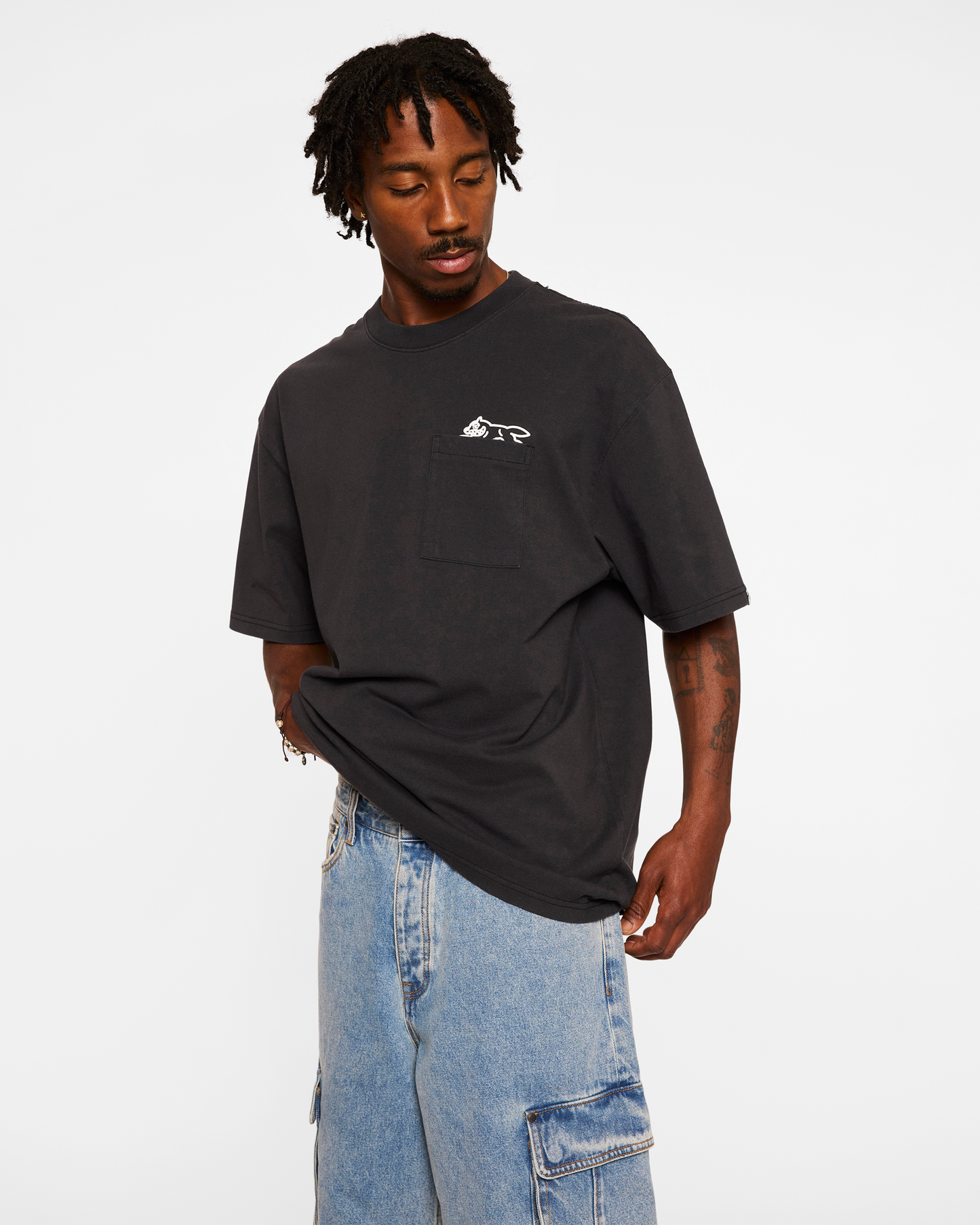 Half Dip Tee Style001