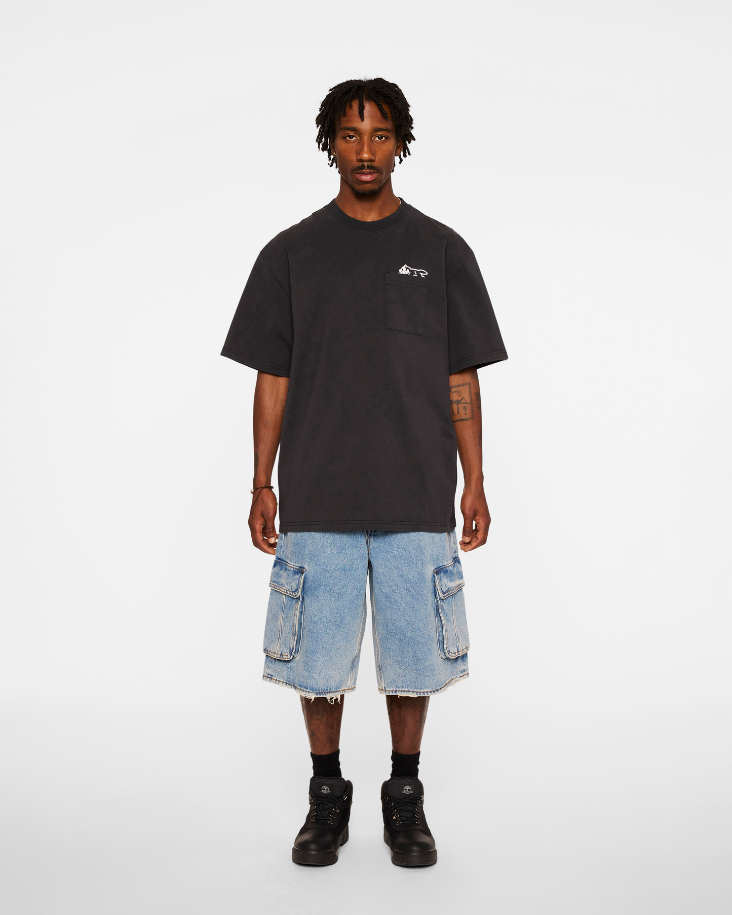 Half Dip Tee Style001