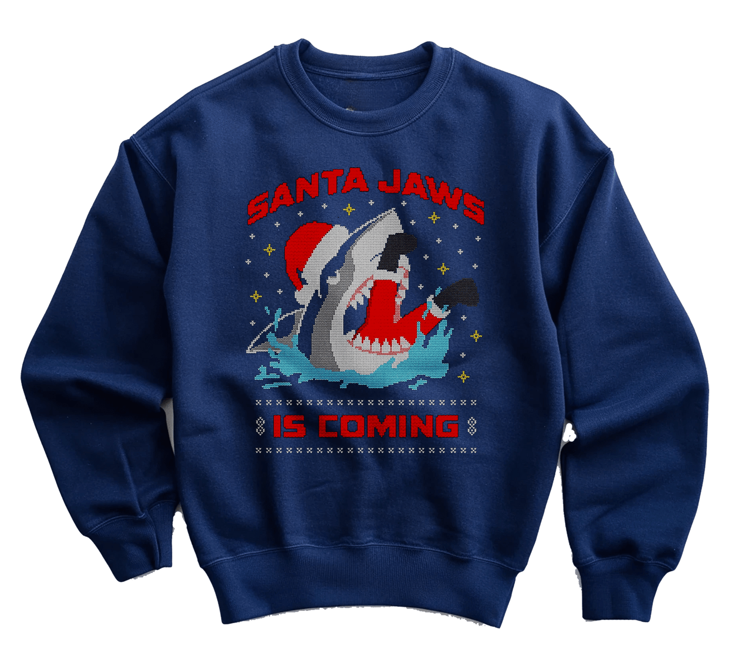 Santa Jaws Is Coming Sweatshirt