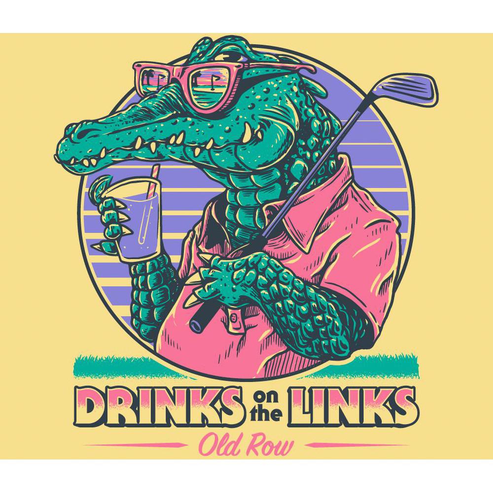 Drinks On The Links Pocket Tee