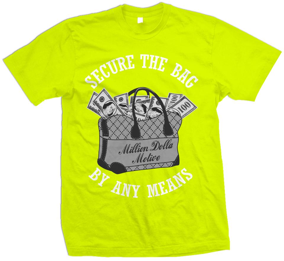 Secure The Bag - Volt Yellow T-Shirt