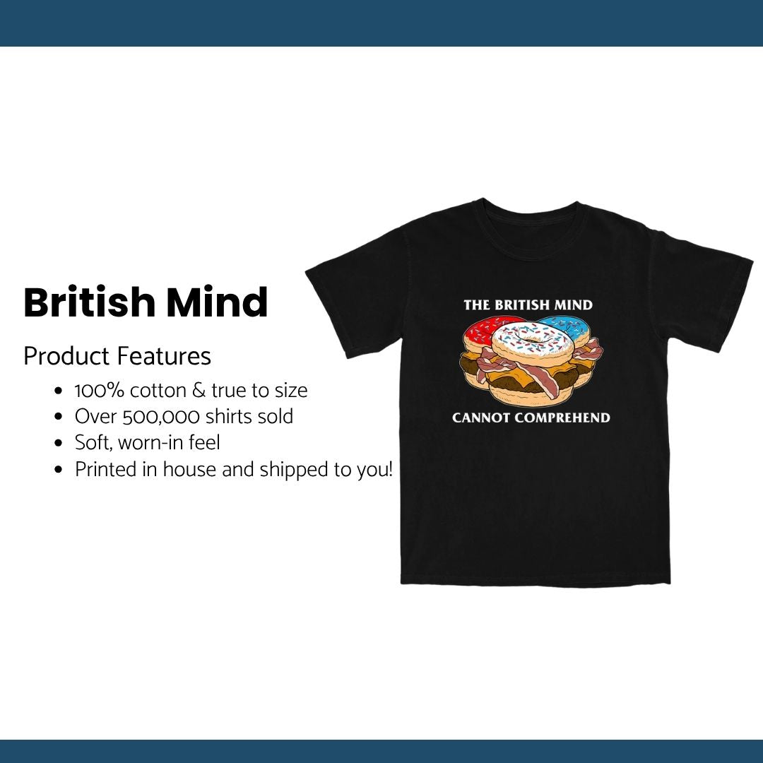 British Mind T Shirt