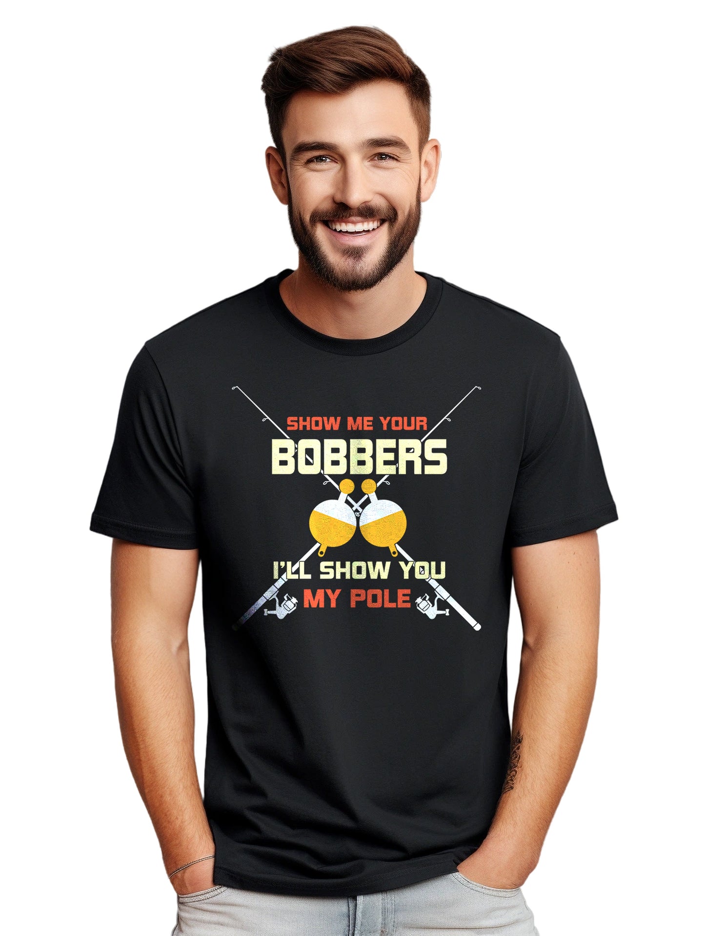 Show Me Your Bobbers Fishing T-Shirt