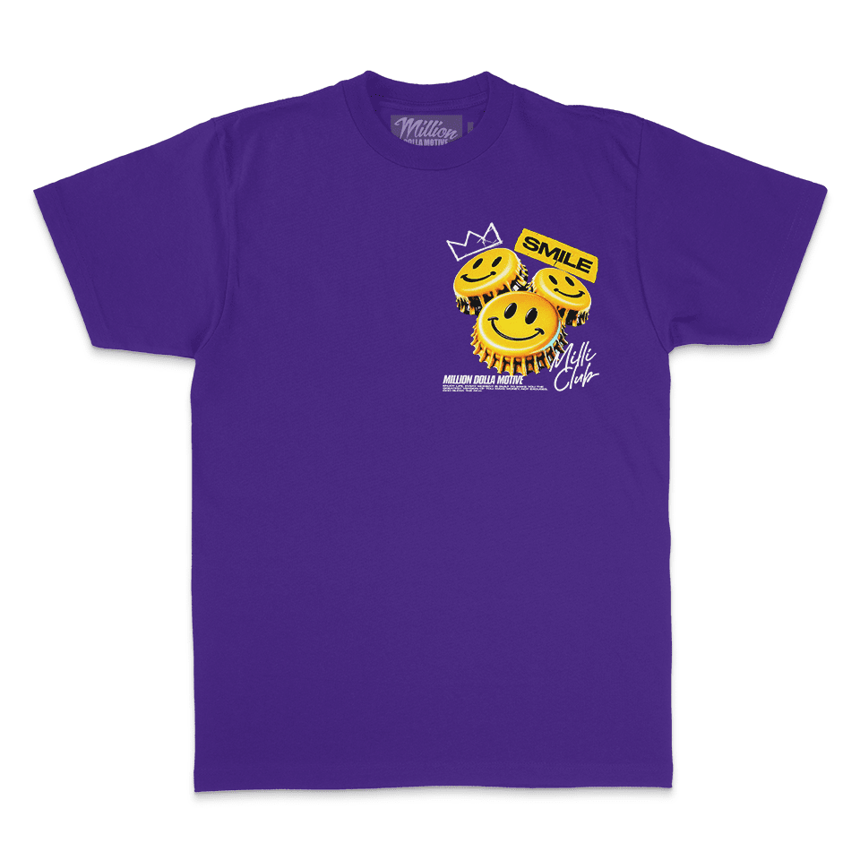 Smile Milli Club - Purple T-Shirt