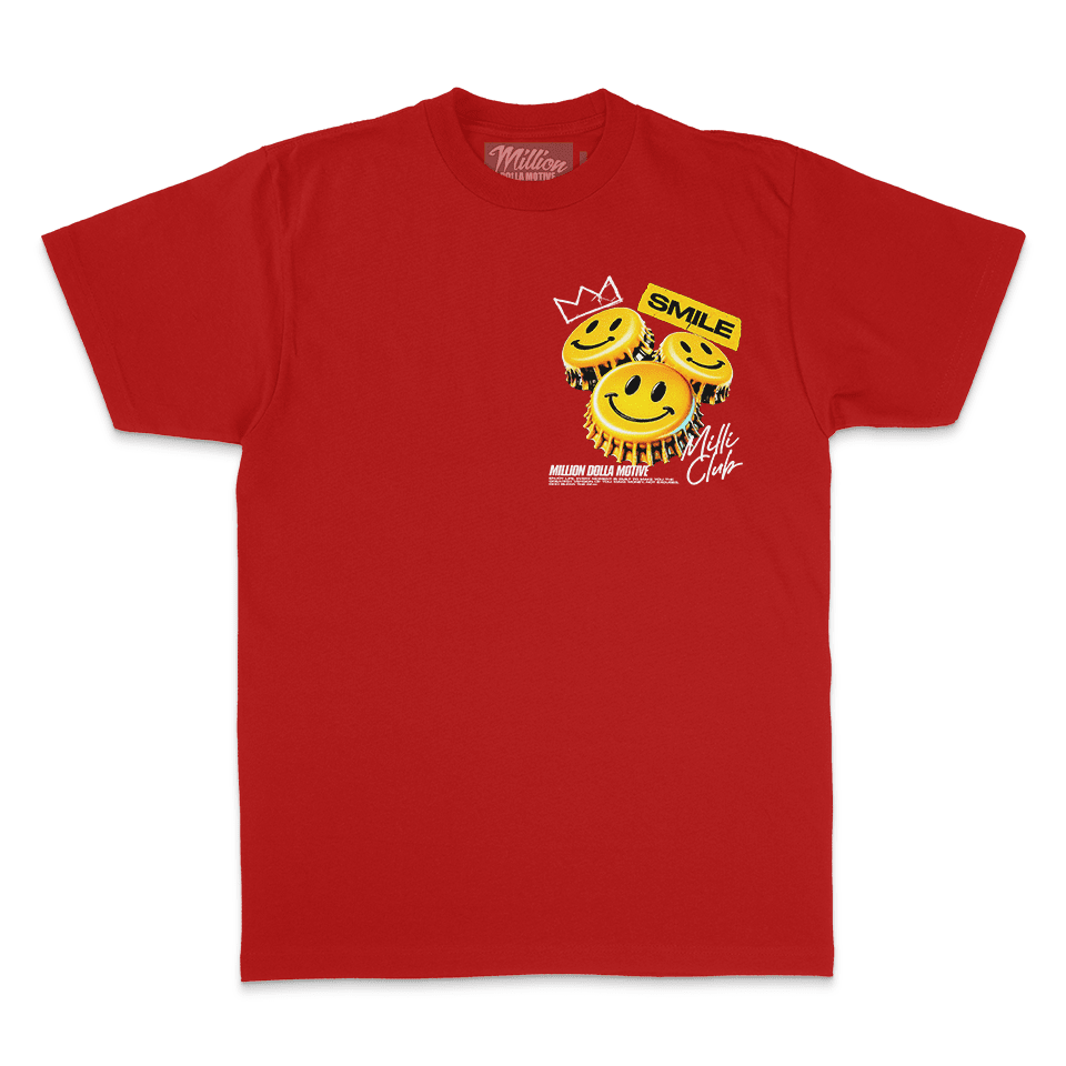 Smile Milli Club - Red T-Shirt