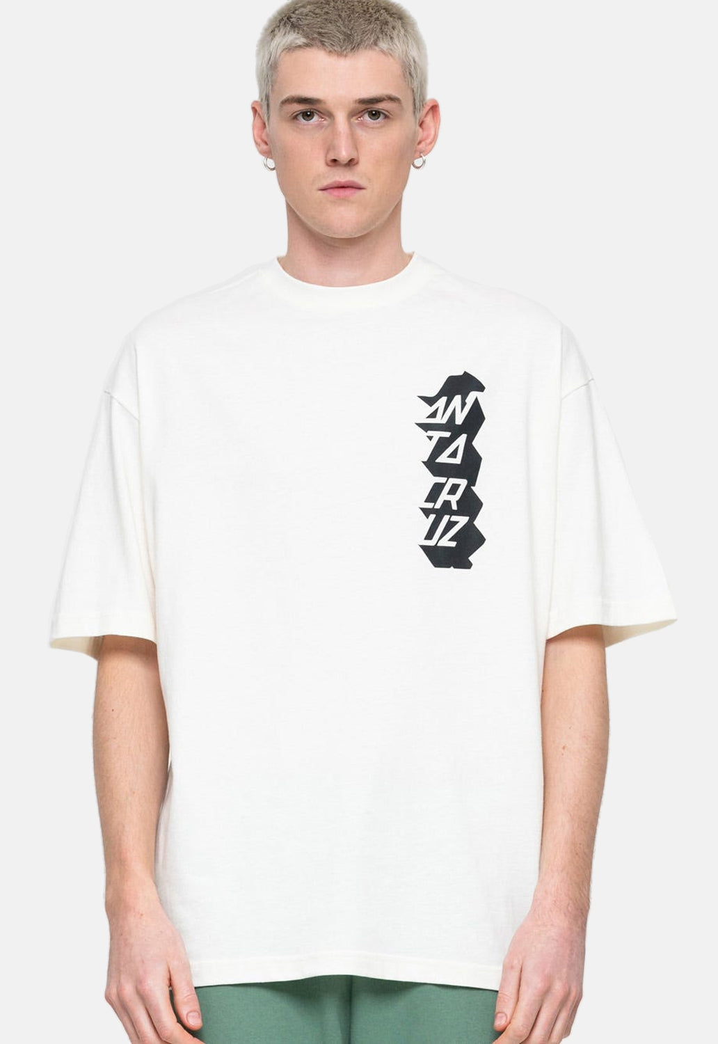 Stacked Strip Reverse T-Shirt Style001