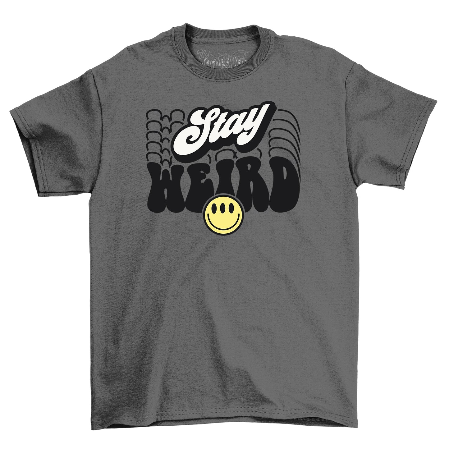 Stay Weird Happy face Face TShirt