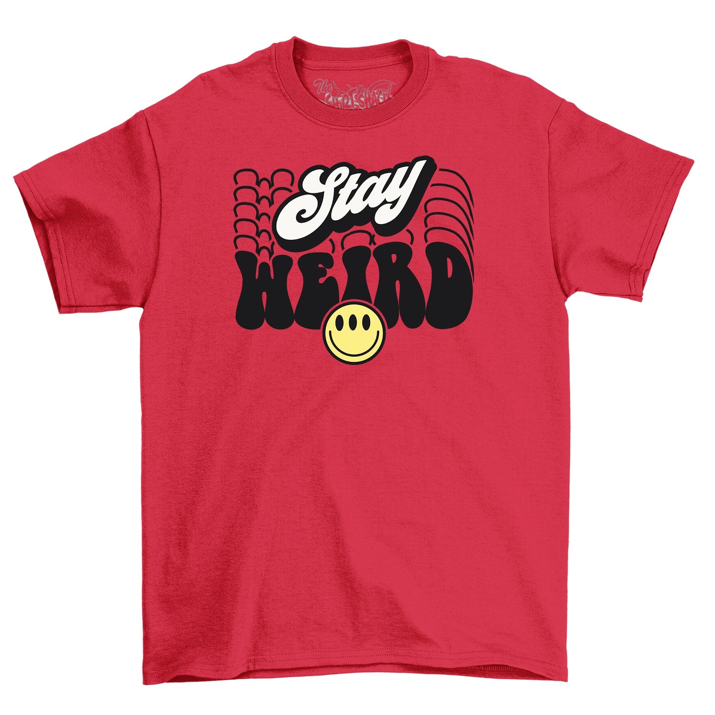 Stay Weird Happy face Face TShirt