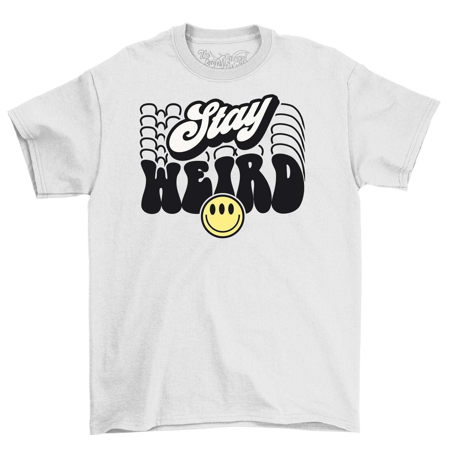 Stay Weird Happy face Face TShirt