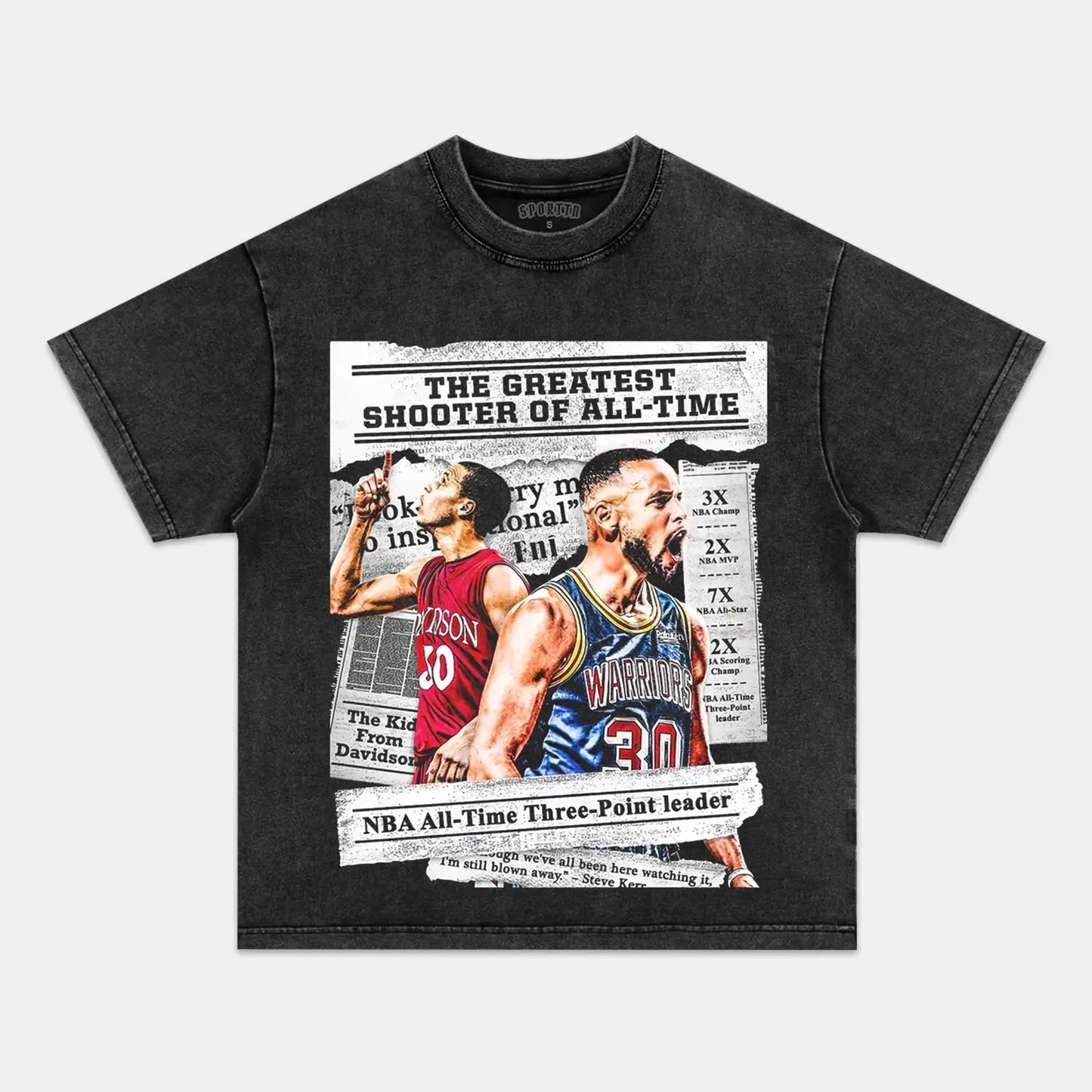 STEPHEN CURRY VINTAGE TEE Style003