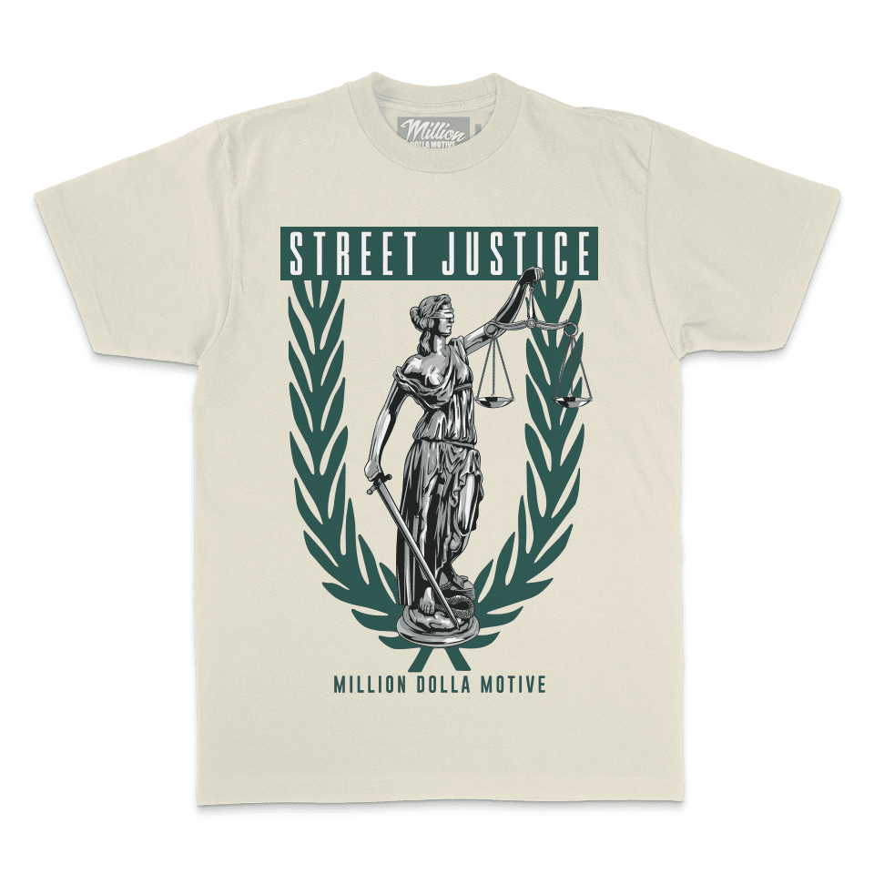 Street Justice - Natural Sail T-Shirt