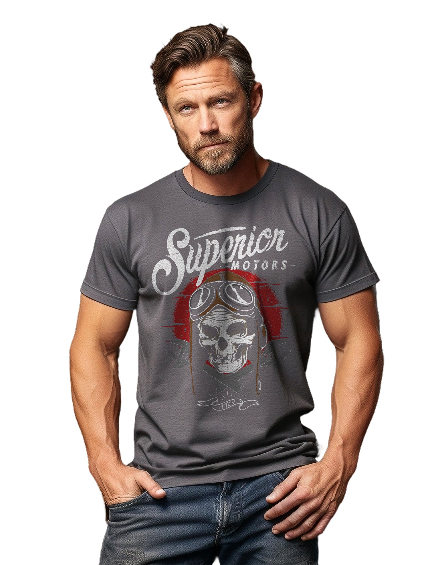 Superior Motorcycles Skull TShirt
