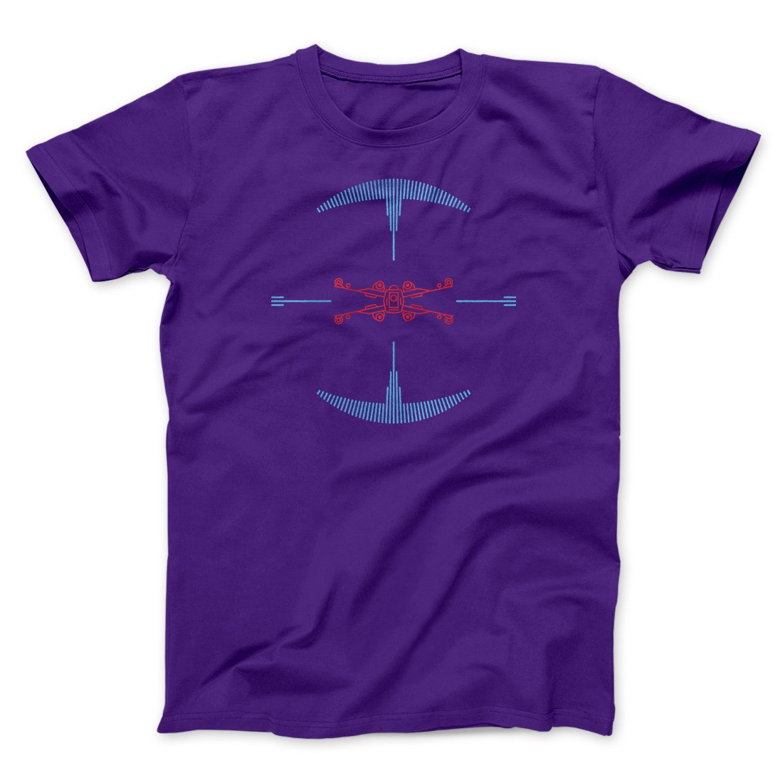 Fighter Target Funny Movie Men/Unisex T-Shirt