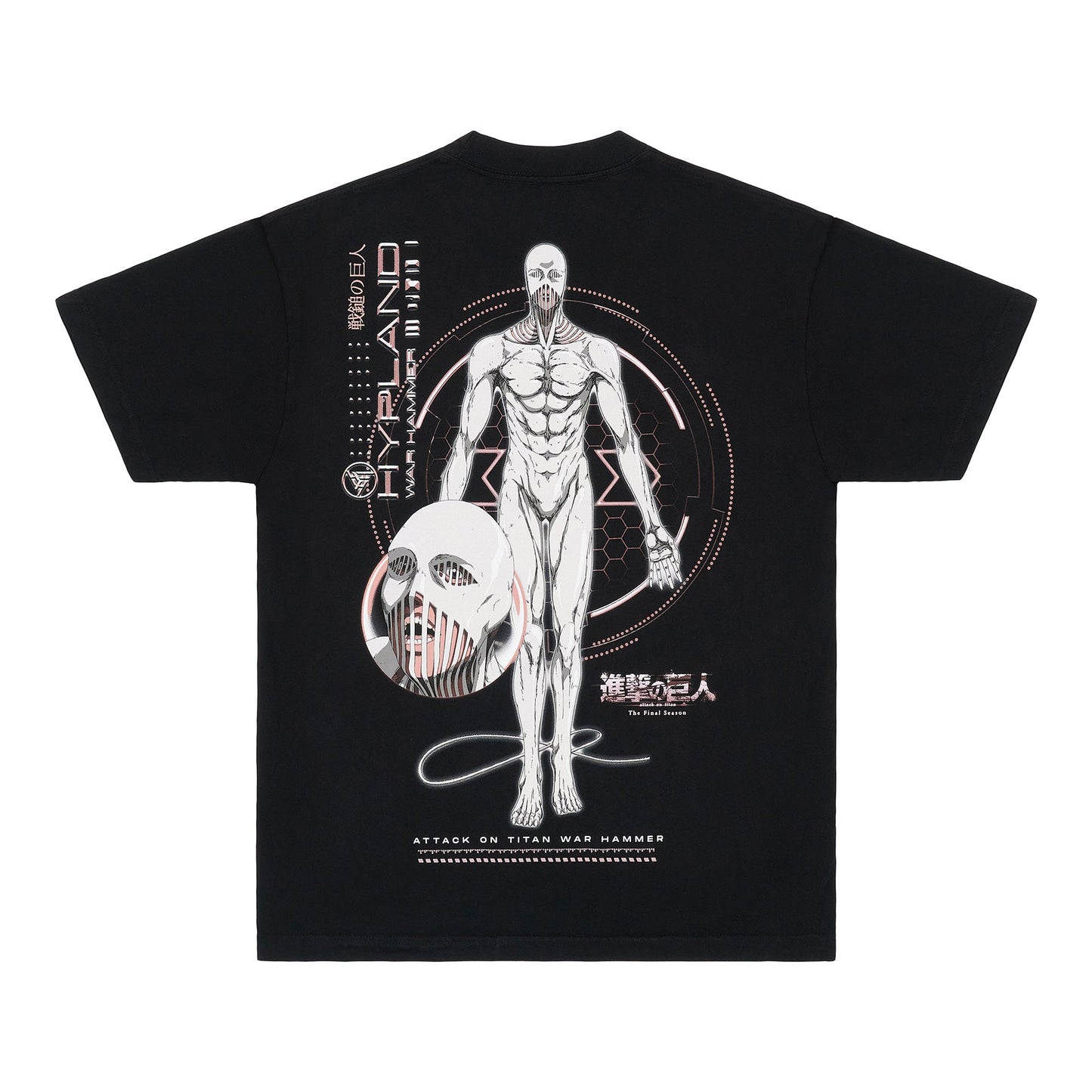 AOT WAR HAMMER SHIRT (BLACK)