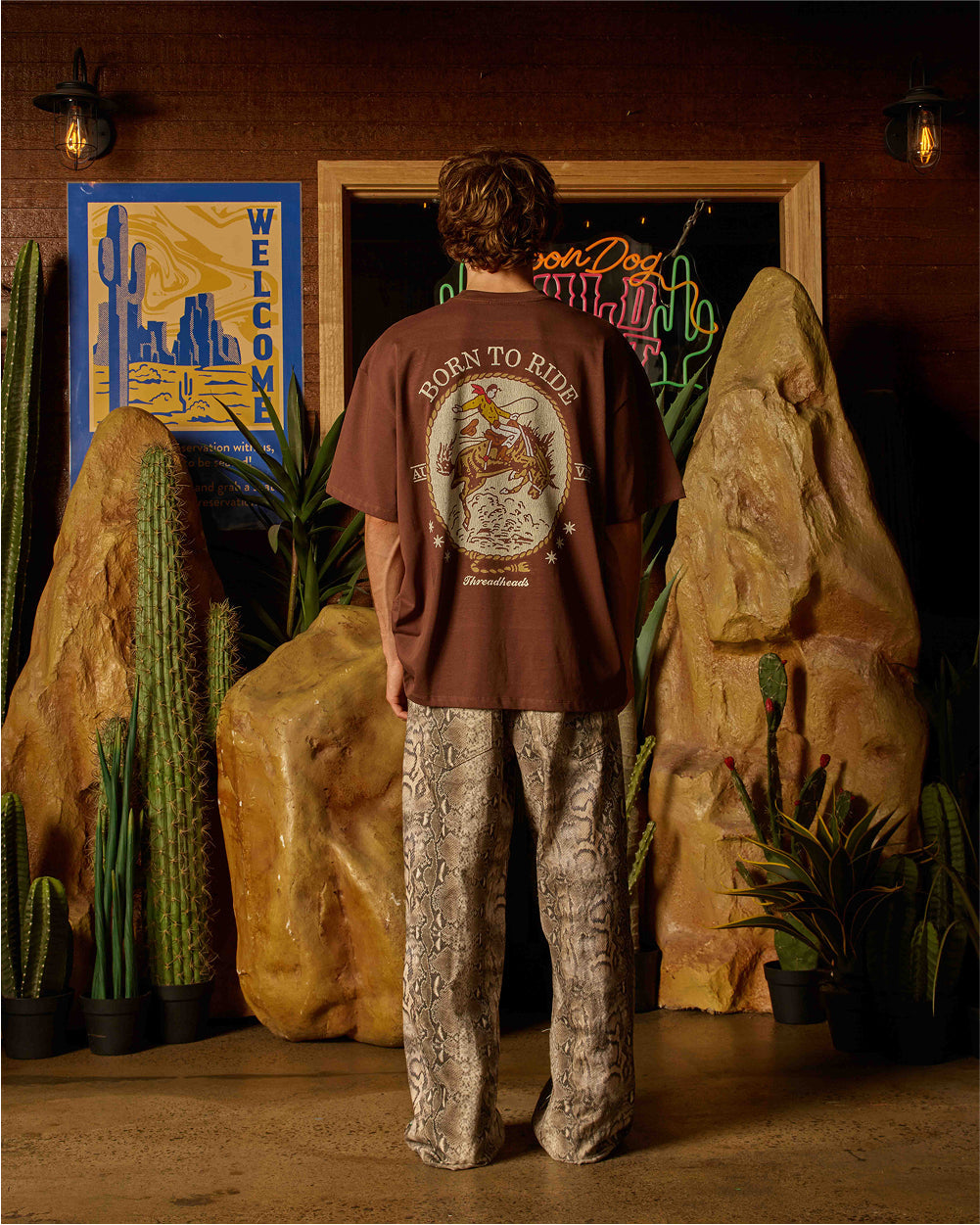 Born to Ride Oversized Tee
