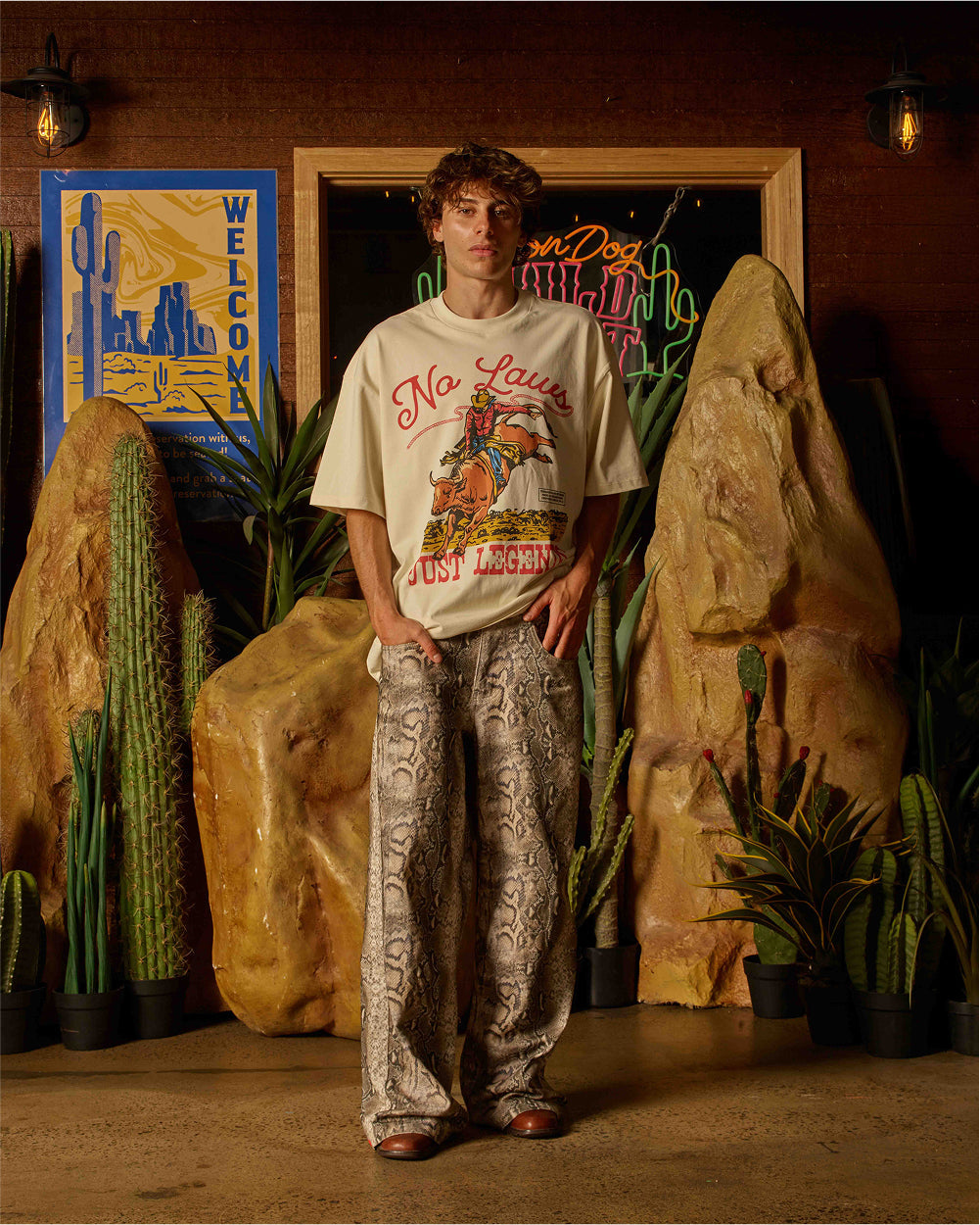 No Laws Oversized Tee