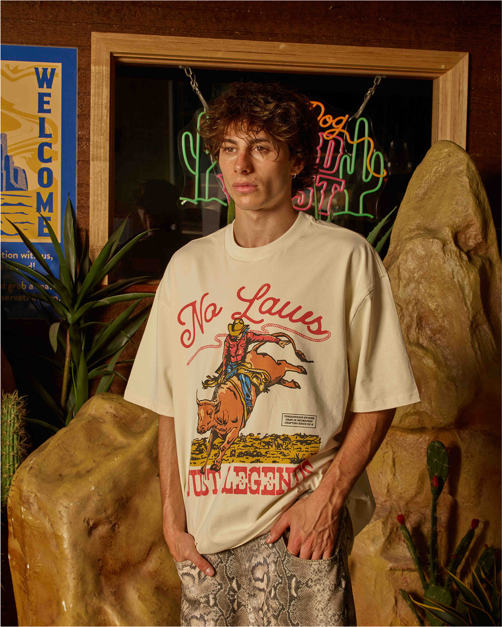 No Laws Oversized Tee